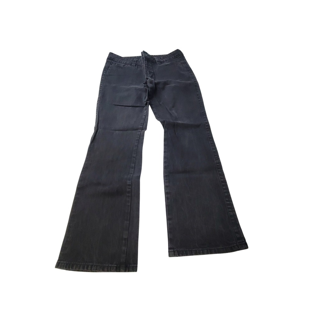 Calvin Klein Jeans Lean Boot Black Denim Women's Size 12 Flare Pants